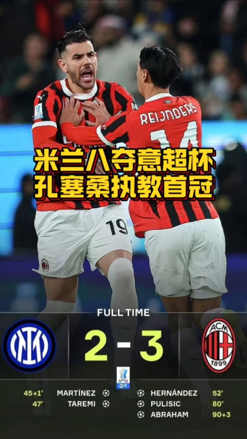 包含AC米兰战绩持续稳定，欧冠资格将成最大亮点的词条