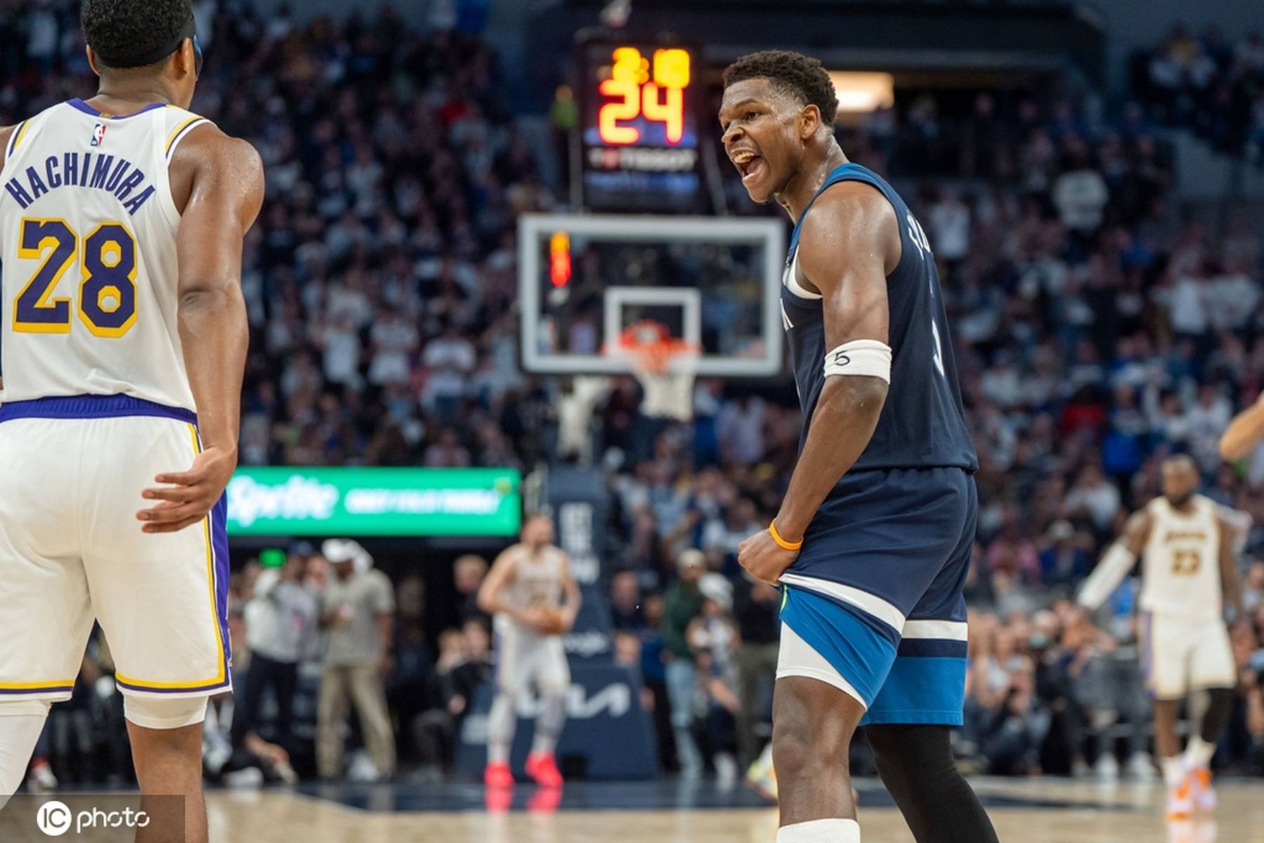 森林狼队前场球员得分效率下降