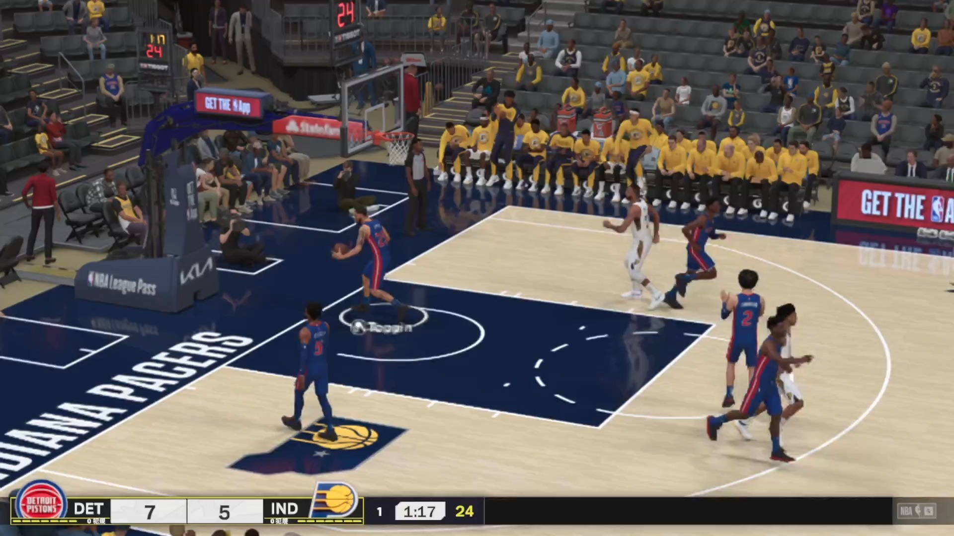 步行者击败活塞：Sabonis全面发威，领队逆转取胜