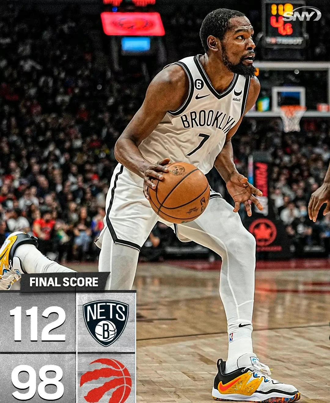 篮网胜过湖人，欧文全场高效得分