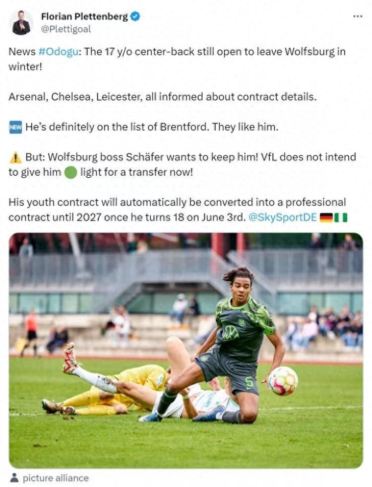 沃尔夫斯堡球员表现抢眼，成为球队新希望！